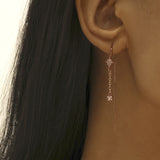Fashion Tassel Hollow Leaves Hanging Earrings Fashion – Stylish Gifts — 8