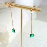 Emerald Zircon Pendant Necklace Earring Jewelry – Jewelry Gift Ideas — 5