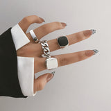 Personalized Creative Ring Ins Vintage Metal Playing – Stylish Gifts — 7