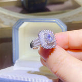 2 Karat D Color Moissanite Ring – Gift Ideas — 10