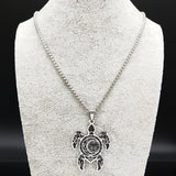 Retro Punk Turtle Pendant Necklace All-match – Jewelry Gift Ideas — 2
