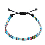 Hand Woven Rainbow Color Anklet Bohemian Style – Stylish Gifts — 18