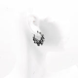 Stainless Steel Double Snake Diamond Earrings For Men – Gifts for Her — 5