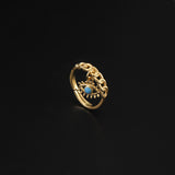 Devil's Eye Hip Hop Opening Adjustable Ring – Stylish Gifts — 3