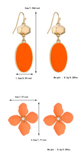 Colorful Flower Stud Earrings European And American – Thoughtful Gifts — 3