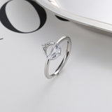 Round Geometric Semicircle Diamond Index Finger – Jewelry Gift Ideas — 4