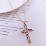 Jesus Cross Necklace Pendant INS Clavicle Chain – Jewelry Gift Ideas — 6