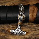 Viking Men's Stainless Steel Pendant Celtic Wolf – Jewelry Gift Ideas — 2