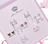Fashionable Girls' Long Earrings Set High-end – Special Occasion Gifts — 12