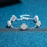 S925 Sterling Silver Bracelet Women's Versatile – Jewelry Gift Ideas — 1