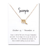 Twelve Constellation Necklace Pendant Female – Jewelry Gift Ideas — 3