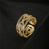 Popular Cutout Design Devil's Eye Ring For Women – Gifts for Her — 2