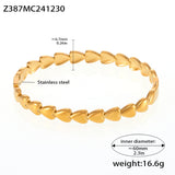 Online Sensation Heart Gold-plated Stainless – Jewelry Gift Ideas — 5
