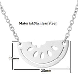 Stainless Steel Watermelon Fruit Shape Bracelet – Jewelry Gift Ideas — 3