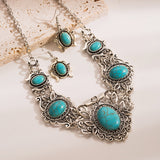 Alloy High-end Temperament Earring Necklace Set – Jewelry Gift Ideas — 3