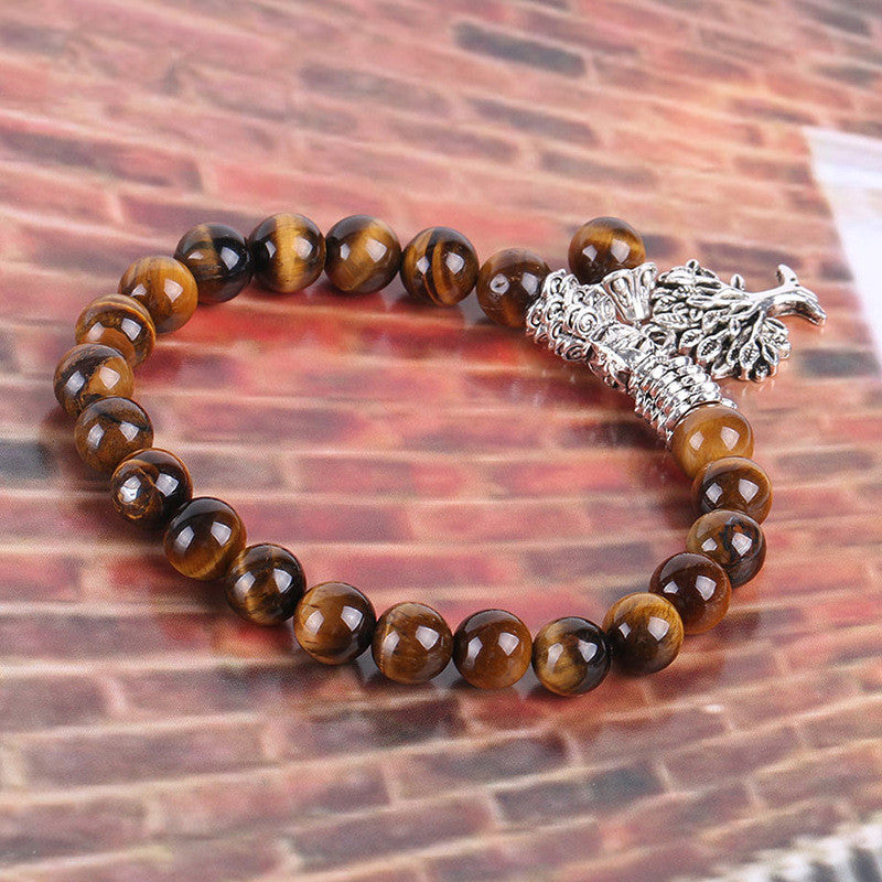 Tree Of Life Simple Natural Stone Bracelet – Jewelry Gift Ideas — 1