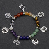 Natural Crystal Chakra Bracelet – Jewelry Gift Ideas — 4