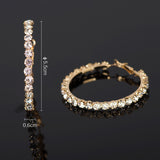 Popular Geometric Single Row Diamond Rhinestone Ear – Thoughtful Gifts — 2