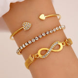 Simple Metal Multi-layer Bracelet Six-piece Set – Jewelry Gift Ideas — 13