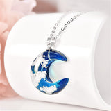 Baiyun necklace resin time gemstone clavicle – Jewelry Gift Ideas — 9