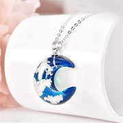 Baiyun necklace resin time gemstone clavicle – Jewelry Gift Ideas — 9