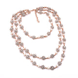 Multi Layer Pearl Crystal Gem Necklace – Jewelry Gift Ideas — 2