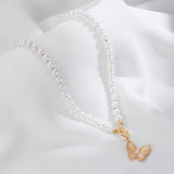 Women's Titanium Steel Pearl Stitching Heart – Jewelry Gift Ideas — 5