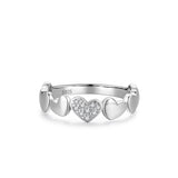S925 Silver Sweet Personality Heart-shaped Micro – Gift Ideas — 11