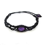 Natural Crystal Dan-shaped Handmade DIY Woven Bracelet – Stylish Gifts — 9