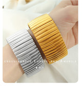 Stainless Steel Stretch Strap Retro Metal – Jewelry Gift Ideas — 13