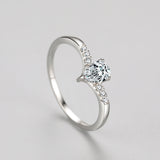 Silver Fashion Personality Can Wear A Two-piece Ring – Stylish Gifts — 1