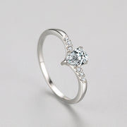 Silver Fashion Personality Can Wear A Two-piece Ring – Stylish Gifts — 1