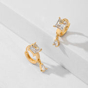 Popular Fashion Earrings Copper-plated Gold – Stylish Gifts — 5