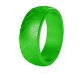 Fish scale men's ring – Gifts for Him — 7
