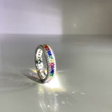 Personalized Simple Silver Women's Ring – Gifts for Her — 5
