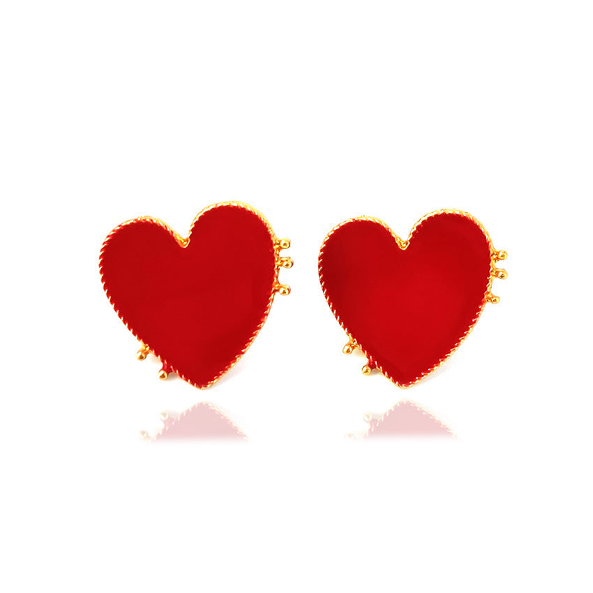 Acrylic Acetate Heart Earrings – Practical Gifts — 1