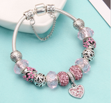 European style alloy bead crystal bracelet – Stylish Gifts — 3