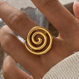 Stainless Steel Thread Spinning Ring Ornament – Useful Gifts — 3