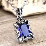 Vintage Titanium Steel Gem Sweater Chain Pendant – Jewelry Gift Ideas — 2