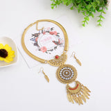 Fringe set with diamond necklace and earrings – Jewelry Gift Ideas — 6