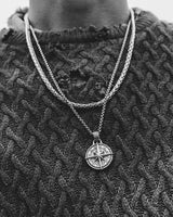 Nordic Viking Compass Stainless Steel Pendant – Jewelry Gift Ideas — 3
