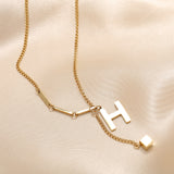 Womens Simple H Shaped Small Square Pendant – Jewelry Gift Ideas — 4