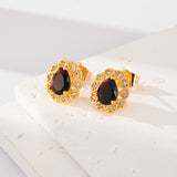 Fashion Multi-color Zircon Stud Earrings Female – Stylish Gifts — 8