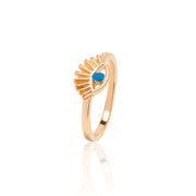 Women's Fashionable Gold-plated Ring – Gifts for Her — 7