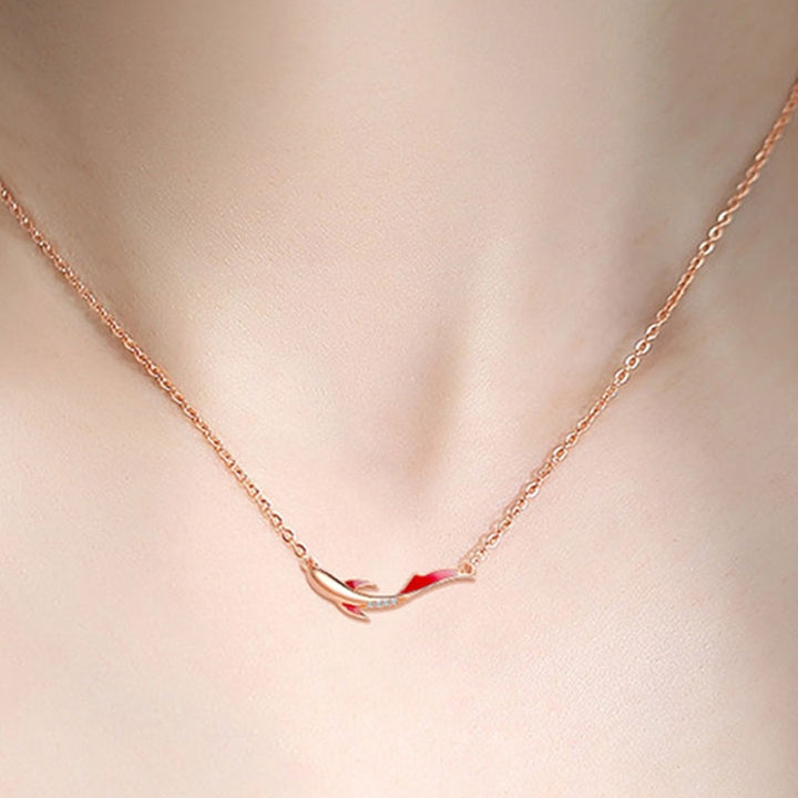 Women's Sterling Silver High-end Design Koi – Jewelry Gift Ideas — 1
