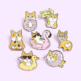 Creative Cartoon Animal Alloy Clothing Brooch – Jewelry Gift Ideas — 1