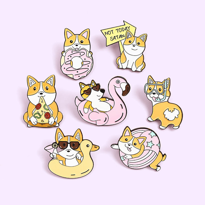 Creative Cartoon Animal Alloy Clothing Brooch – Jewelry Gift Ideas — 1