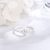 Fashion Female Flower Index Finger Ring – Stylish Gifts — 4