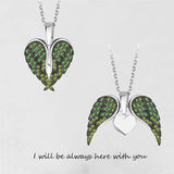 Angel Wings Heart Pendant Necklace Women – Jewelry Gift Ideas — 15