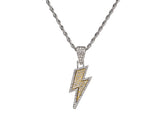 Hip Hop Full Drill Lightning Pendant Trendy – Jewelry Gift Ideas — 9